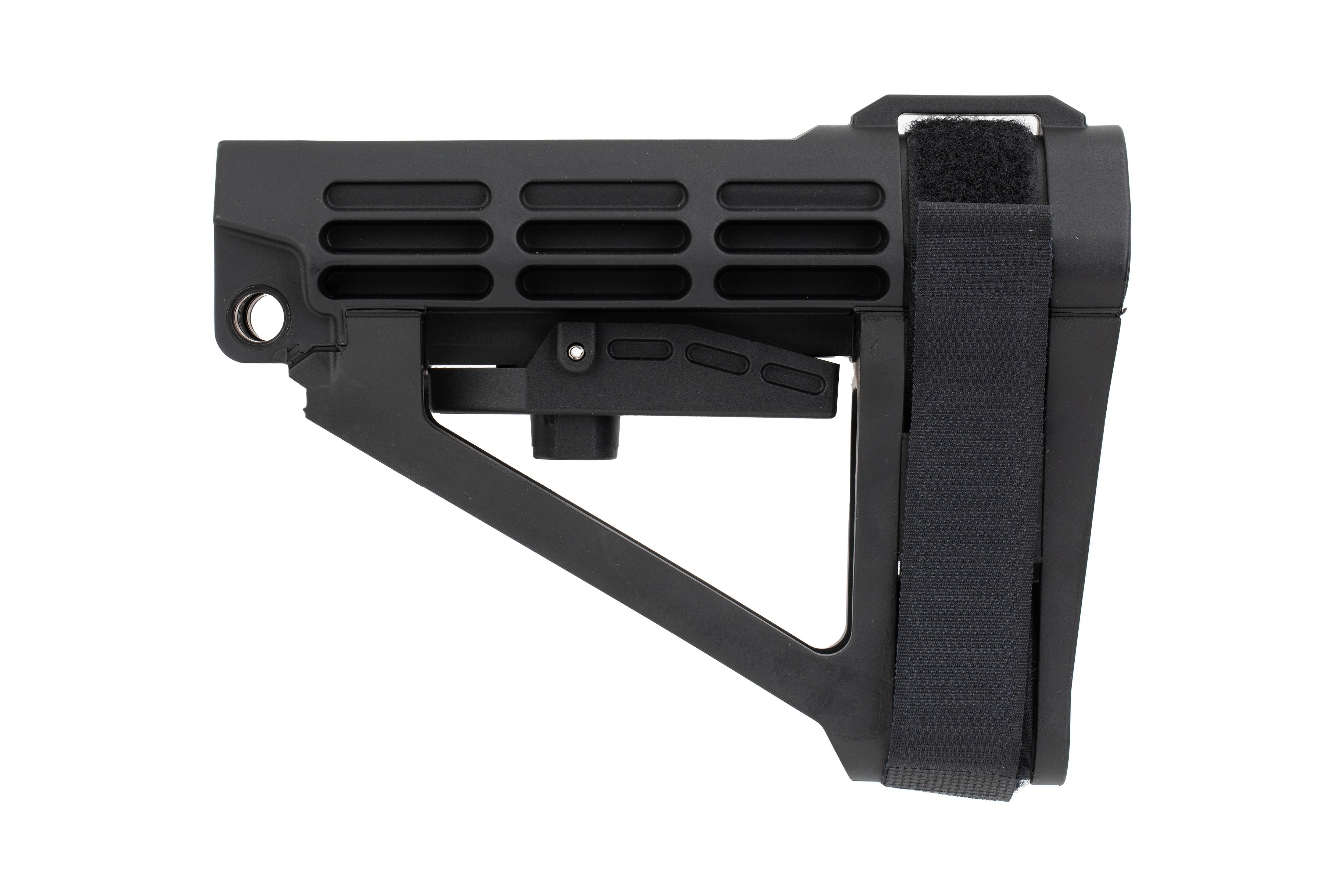 SB Tactical SB Tactical Adjustable 5 Position Arm Brace No Buffer Tube, Black - SBA4X-01-SB - view 2